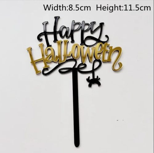 Nut Halloween akril tortadísz beszúró