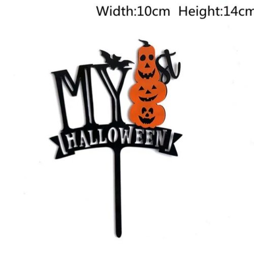 Nut Halloween akril tortadísz beszúró