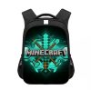 Minecraft Fekete hátizsák