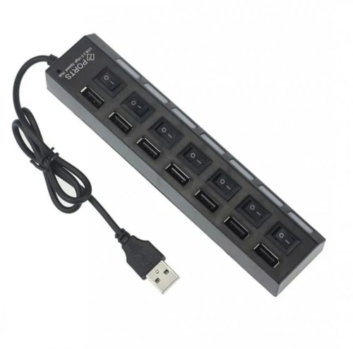 7 pontos USB bővítő elosztó