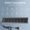 7 pontos USB bővítő elosztó