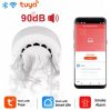 TUYA App csatlakoztatható, wifi-s füstjelző készülék