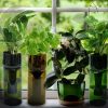 DIY  állítható dekorációs üveg palackvágó, fém