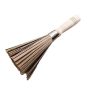 Természetes bambusz wok kefe, 25 cm-es, natúr színű