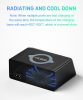 Asometech 110 vezeték nélküli töltőállomás, gyors töltéshez, 110 W, PD, USB-C, QC3.0, 8 port, fekete