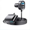 Joyroom 5 pontos, 78 W autós töltő,Usb type,  laptop telefon gyors töltő,fekete