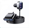 Joyroom 5 pontos, 78 W  autós töltő, Usb type, laptop és telefon gyors töltő, fekete