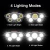 5 LED-es újratölthető fejlámpa
