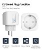 Tuya 20 A  intelligens ajzat,wifi csatlakozó tápellátás figyelés, időzítés funkció, fehér