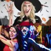 Halloween tetoválás matrica csomag, ijesztő véres hegek,10 fajta szett/csomag