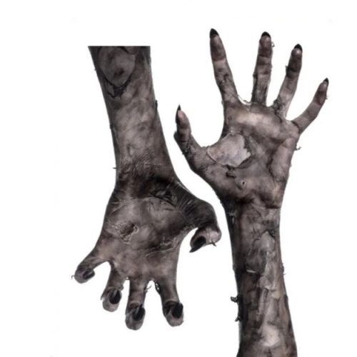 3 D ijesztő Halloween zombi kéz ablak fólia
