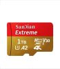 SanDian Extreme Pro, microSDXC, V30, A2, 4K, 1TB, memóriakártya, kártyaolvasóval és SD kártya adapterrel