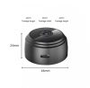A 9 mini Wifi kamera, fekete, 4,4 x 2,4 cm 