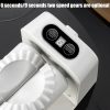 Pelmenyi töltött tészta készítő gép, usb töltésű, szürkésfehér színű,14 x 10,5 x 13 cm 