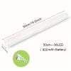 Mozgásérzékelős konyhaszekrény/ lépcsőház led lámpa, usb töltés, fehér fény, fehér színű, 50 cm 