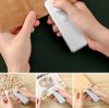Mini háztartási fóliahegesztő,Usb töltésű, szürke-fehér, 11 x 3,5 x 2,8 cm 