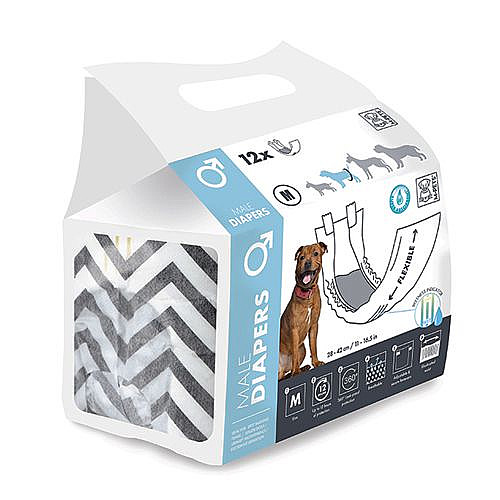 M-PETS kutya nadrágpelenka kan M 4-10kg 12db