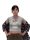 Mintás női crop top - I am not single i have a dog - Szürke