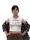 Mintás női crop top - I'm a simple women - Fehér