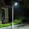 Mozgásérzékelős, napelemes utcai, udvari LED lámpa távirányítóval, 200W