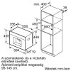 Bosch Beépíthető teljesen automata kávéfőző, kávégép, nemesacél, Serie 8, CTL636ES6