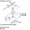 Bosch Falra szerelhető páraelszívó 90 cm, Serie 6, DWK98JQ60