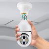 Kétlencsés E27 foglalatba rögzíthető WiFi Smart IP biztonsági kamera