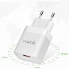 USB 3.0 gyorstöltő készlet 18W teljesítmény, 3.1A töltőáram + microUSB kábel, fehér