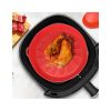 Szilikon sütőedény Air Fryer-hez, sütőforma meleglevegős fritőzhöz, sütéshez, fagyasztáshoz, 19 cm
