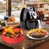 Szilikon sütőedény Air Fryer-hez, sütőforma meleglevegős fritőzhöz, sütéshez, fagyasztáshoz, 19 cm