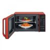 Daewoo Mikrohullámú Sütő, 20 L, 800 W, Piros, KOR-6S3DBR - csomagolássérült
