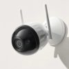 Dahua 2MP kültéri, kompakt IP kamera, kettős fény, fix 3,6 mm fókuszú lencse, aktív elrettentés, Wi-Fi, micro SD rögzítés, Entry széria, F2C-PV