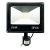 SMD LED reflektor mozgásérzékelővel, 50W, 4500lm