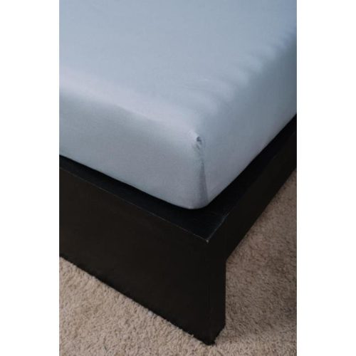 NATURTEX Jersey gumis lepedő 180-200x200 cm grafit