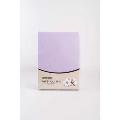 NATURTEX Jersey gumis lepedő 140-160x200 cm orchidealila