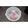 Hordozható mini ultrahangos mosógép, 1 kg kapacitással, USB kábellel