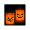 Halloween tök táska LED világítással 